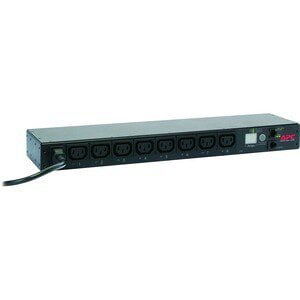 APC by Schneider Electric Rack PDU, Switched, 1U, 12A/208V, 10A/230V, (8)C13 - Switched - IEC 60320 C14 - 8 x IEC 60309 C13 - 200 V, 208 V, 230 V - 2.30 kW - 1.98 m Cord Length - 1U - Rack-mountable IM5925891