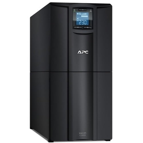 APC by Schneider Electric Smart-UPS C 3000VA LCD 230V - Tower - 3 Hour Recharge - 6 Minute Stand-by - 230 V AC Input - 230 V AC Output - USB - 6 x IEC 60320 C13, 1 x IEC 60320 C19 IM5926975