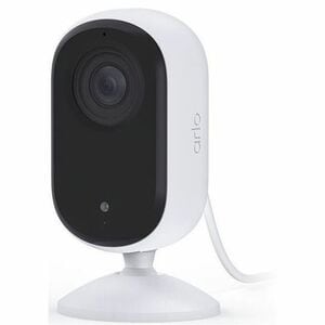 Arlo Essentials 4 Megapixel Indoor 2K Network Camera - Colour - White - Colour Night Vision - 2560 x 1440 - Wi-Fi - Wall Mount, Table Mount - Alexa Supported IM5901553