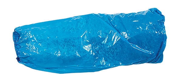 Armour Disposable LDPE Sleeves, Blue, 100 Pack RMDOBLSLEEVE