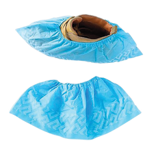 Armour Disposable PP Non Skid Shoe Cover, 35gsm, Blue, 100 Pack RMDOSHOECOVNW