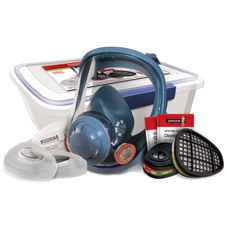 Armour Full Face Organic Vapour & Multi Gas Mask Kit - M 1 Kit RMRRFM73CKIT2