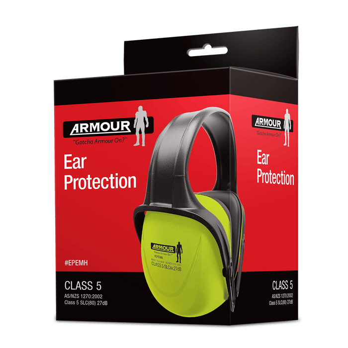 Armour Headband Earmuff, Class 5, SNR27 RMEPEMH