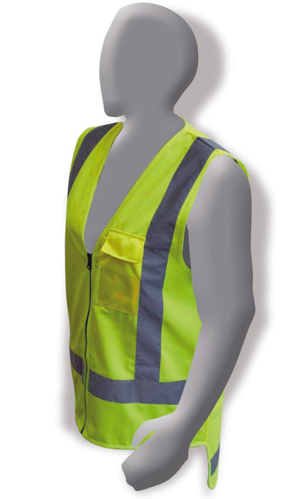 Armour Hi Vis Day & Night Vest, Yellow, 5 Pieces