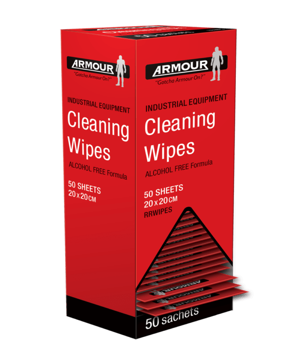 Armour Respiratory Wipes, 50 Pack RMRRWIPES