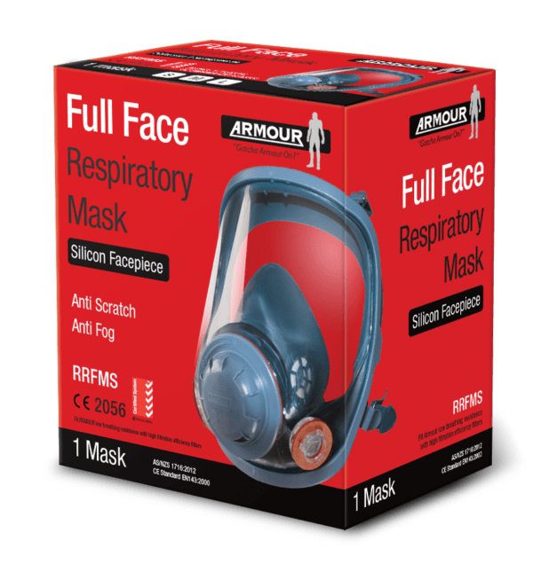 Armour Silicone Full Face Reusable Respiratory Mask