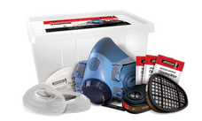 Armour Silicone Half Face Mask Organic Vapour Filter Kit, A1