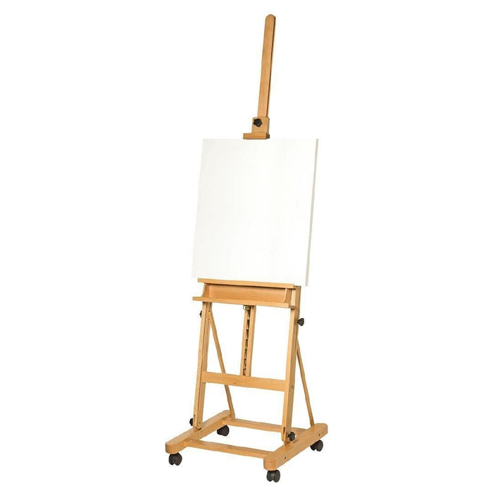 Art Advantage Premium Studio Easel with Adjustable Rake and Paint Shelf JA0431580