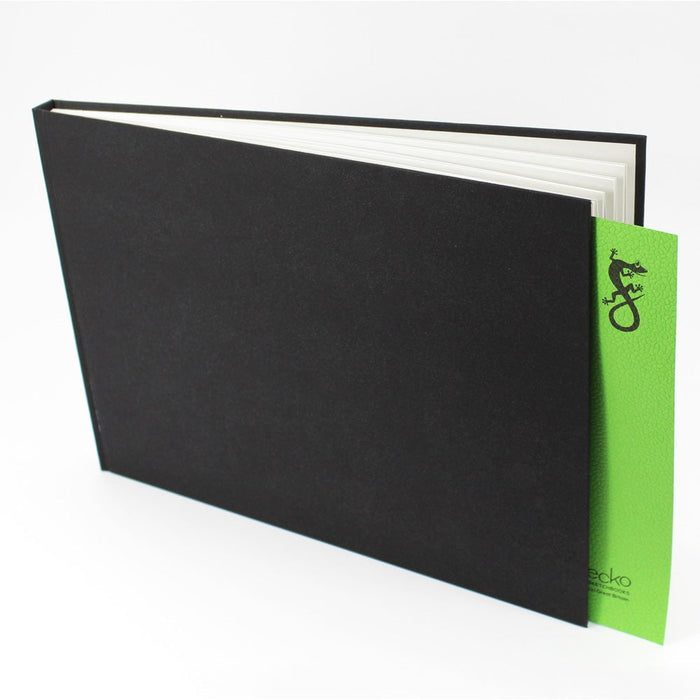 Artgecko Classy Sketchbook Casebound A4 Landscape 92 Pages 46 Sheets 150gsm White Paper CXGEC705