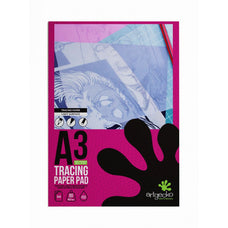 ArtGecko Pro Tracing Pad A3 50 Sheets 90gsm Light Surface Paper CXGEC015