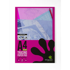 ArtGecko Pro Tracing Pad A4 50 Sheets 90gsm Light Surface Paper CXGEC014