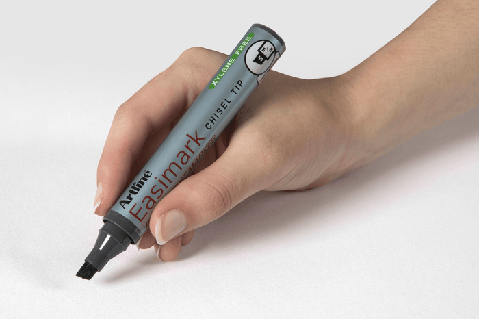 Artline 109 Easimark Permanent Marker 5mm Chisel Nib Blue Pack of 12 AO110903