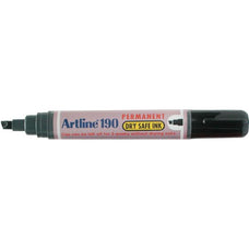 Artline 190 Permanent Marker Fine Tip Black x 12 AO101901
