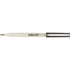 Artline 210 Fineliner Pen 0.6mm - Black AO121001