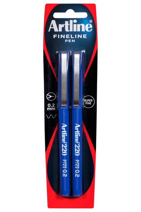 Artline 220 Fineliner Be Pk2 AO122068
