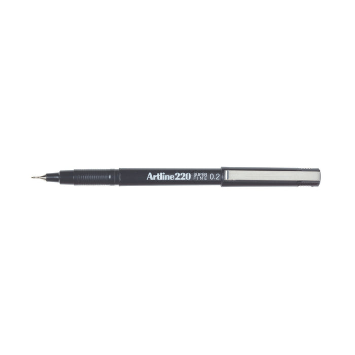 Artline 220 Fineliner Pen 0.2mm - Black AO122061