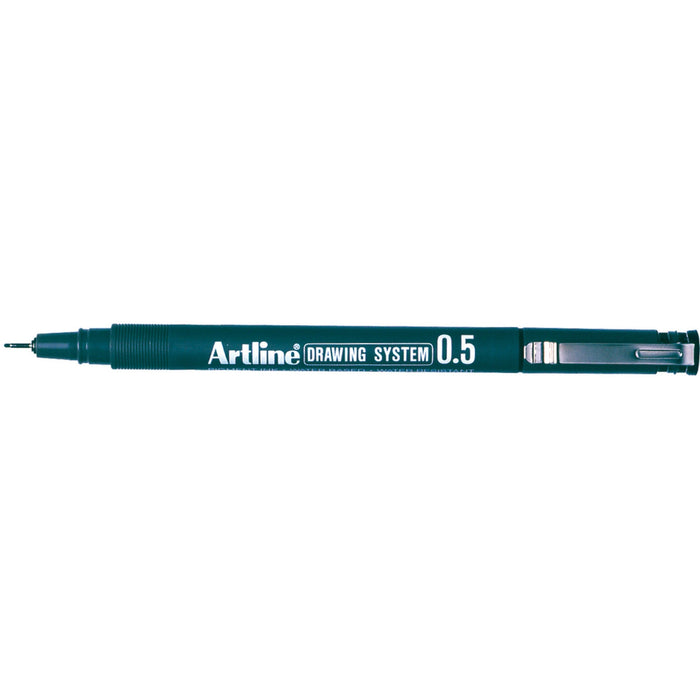 Artline 235 Drawing System Pen 0.5mm Black 12's Pack AO123501
