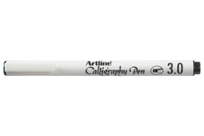 Artline 243 Calligraphy Pen 3mm - Black x 12's pack AO124301