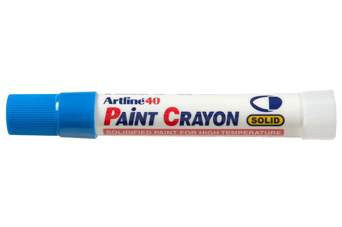 Artline 40 Permanent Paint Crayon Blue 12's Pack AO104003