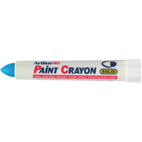 Artline 40 Permanent Paint Crayon Blue 12's Pack AO104003