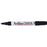 Artline 500A Whiteboard Marker 2mm Bullet Nib - Black 12's pack AO150001