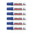 Artline 5109A Whiteboard Marker 10mm Chisel Nib - Blue x 6's pack AO159003