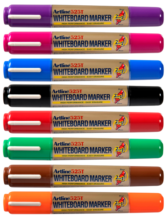 Artline 525T Dual Nib Whiteboard Marker 8's AO151548