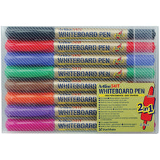 Artline 541T Dual Nib Fine Whiteboard Marker 8's pack AO154148