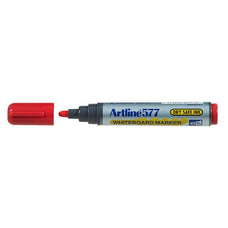 Artline 577 Whiteboard Marker 3mm Bullet Nib Red x 12's pack AO157702