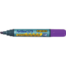 Artline 579 Whiteboard Marker 5mm Chisel Nib Puple x 12's pack AO157906