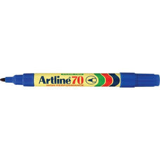 Artline 70 Permanent Marker Bullet Tip Blue 12's Pack AO107003