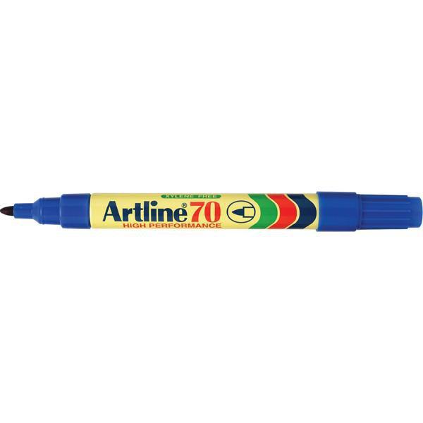 Artline 70 Permanent Marker Bullet Tip Blue AO107003-DO