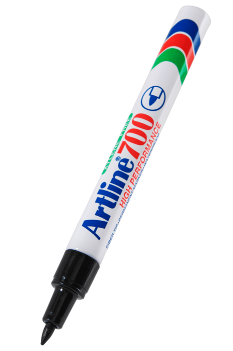 Artline 700 Permanent Marker Fine Tip Black  x 12's pack AO170001