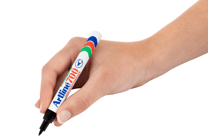 Artline 700 Permanent Marker Fine Tip Black  x 12's pack AO170001