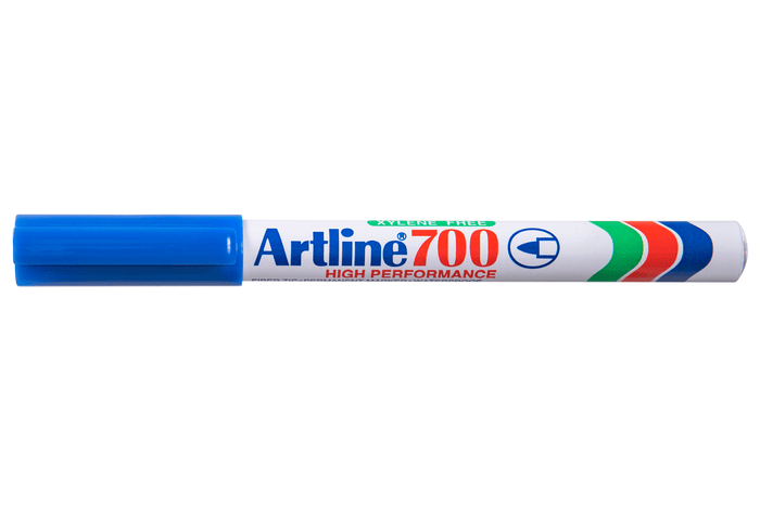 Artline 700 Permanent Marker Fine Tip Blue x 12's pack AO170003
