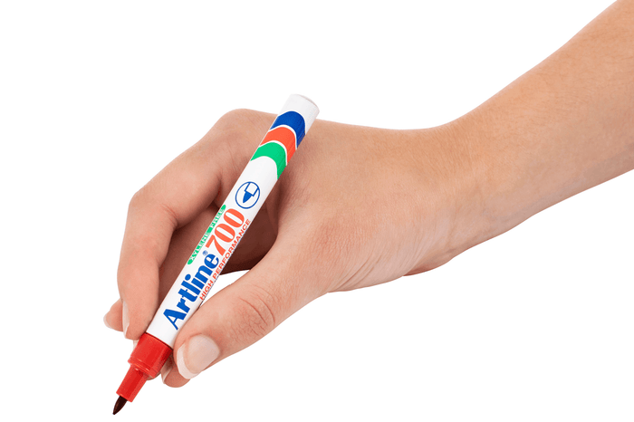 Artline 700 Permanent Marker Fine Tip Red x 12's pack AO170002