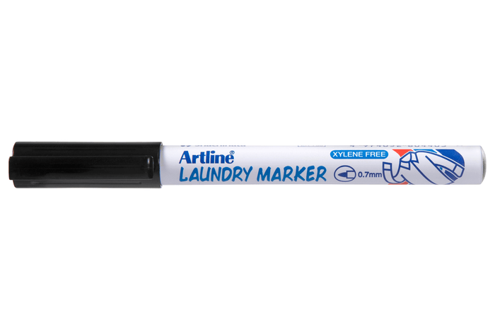 Artline 750 Laundry Marker 0.7mm Line Width - Black x 12's pack AO175001