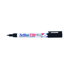 Artline 750 Laundry Marker 0.7mm Line Width - Black x 12's pack AO175001