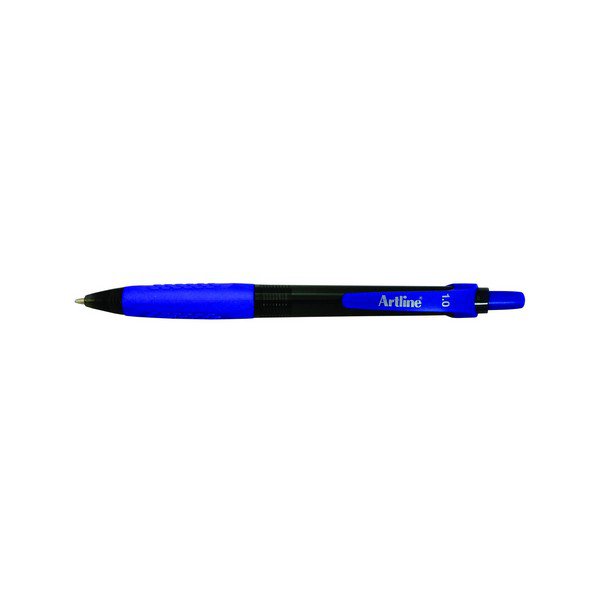 Artline 8410 Retractable Grip Medium Ballpoint Pen Blue x 50's pack AO184053