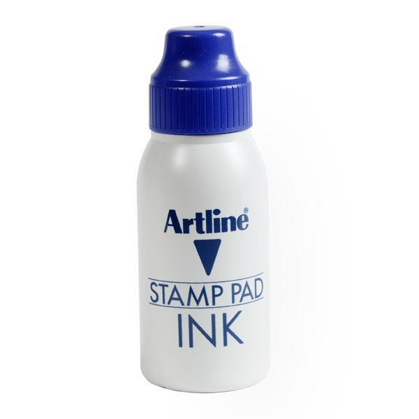 Artline Blue Stamp Pad Ink, 50cc AO110503