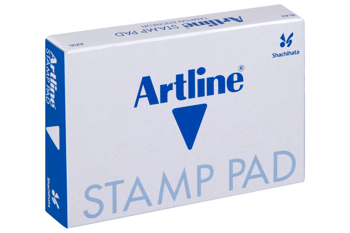 Artline EHJ-2 Stamp Pad, 56mm x 90mm, Blue AO12-103