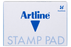 Artline EHJ-2 Stamp Pad, 56mm x 90mm, Blue AO12-103