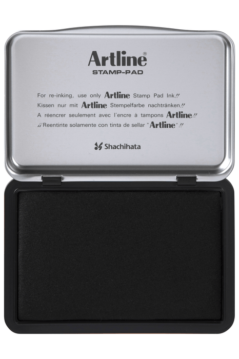 Artline EHJ-3 Stamp Pad, 67mm x 106mm, Black AO12-201