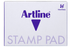 Artline EHJ-3 Stamp Pad, 67mm x 106mm, Purple AO12-206