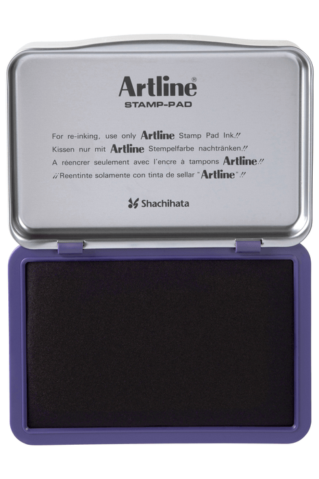 Artline EHJ-3 Stamp Pad, 67mm x 106mm, Purple AO12-206