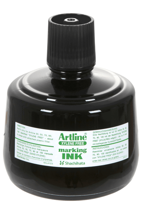 Artline ESK-3 Permanent Marker Refill Ink 330cc, Black AO100331