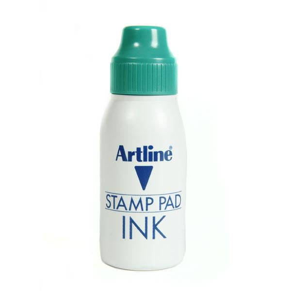 Artline Green Stamp Pad Ink, 50cc AO110504
