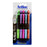 Artline Ikonic Brights Retractable Ballpoint Pen Medium Tip 5's Pack AOIK1840742