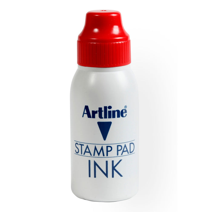 Artline Red Stamp Pad Ink, 50cc AO110502