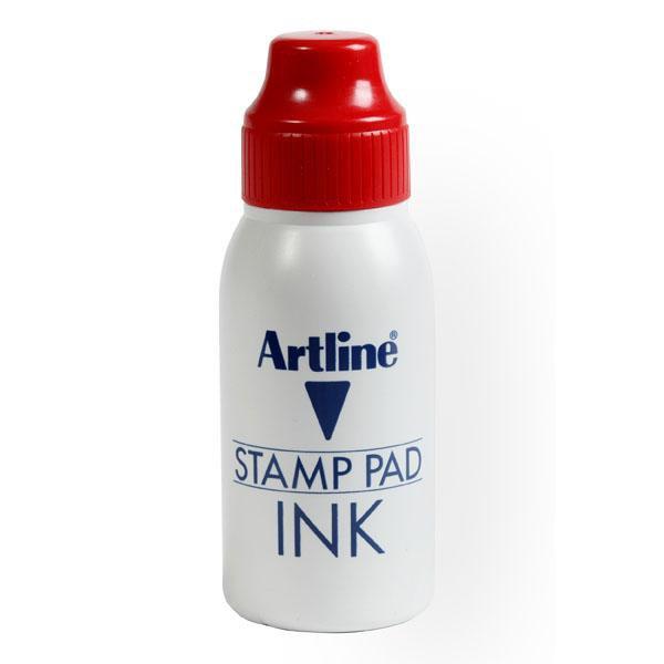 Artline Red Stamp Pad Ink, 50cc AO110502